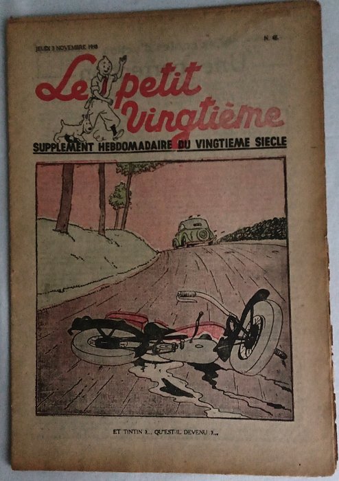 Le Petit Vingtième 43 et44 - Tintin - Le sceptre d'Ottokar - 2 Magasiner - 1938