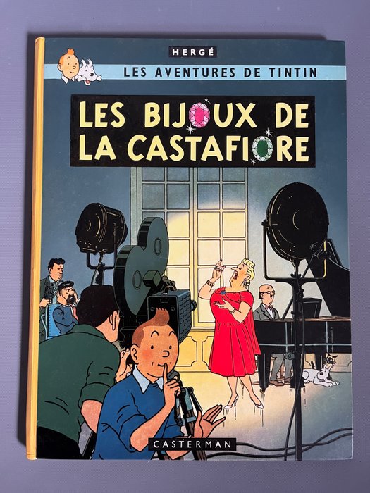 Hergé - 1 Album - Tintin - T21 - Les bijoux de la Castafiore - B34 - EO - 1963