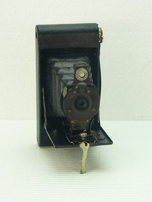 Kodak No. 2 en No. 2A Folding Autographic Brownie Analogt kamera