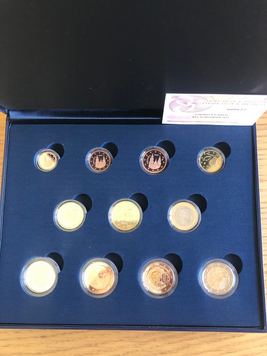 Spanien. Proof Set 2022 "Garajonay"  (Ingen mindstepris)