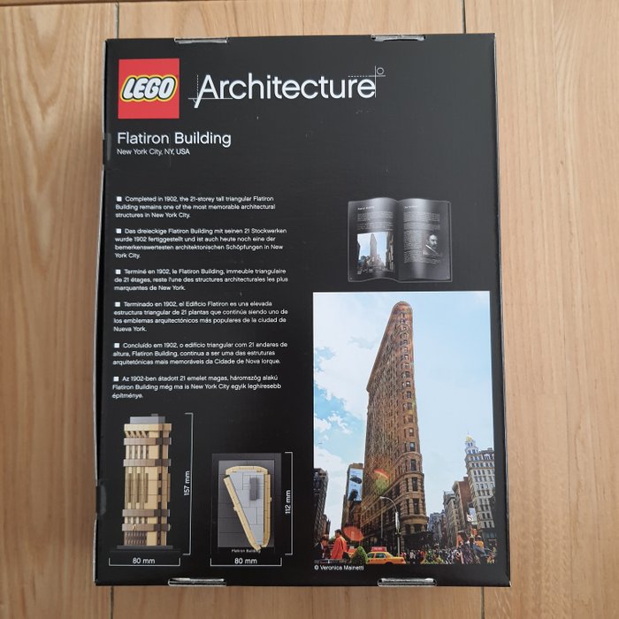 Lego - Architecture - 21023 - Flatiron Building - 2010-2020 - Danmark