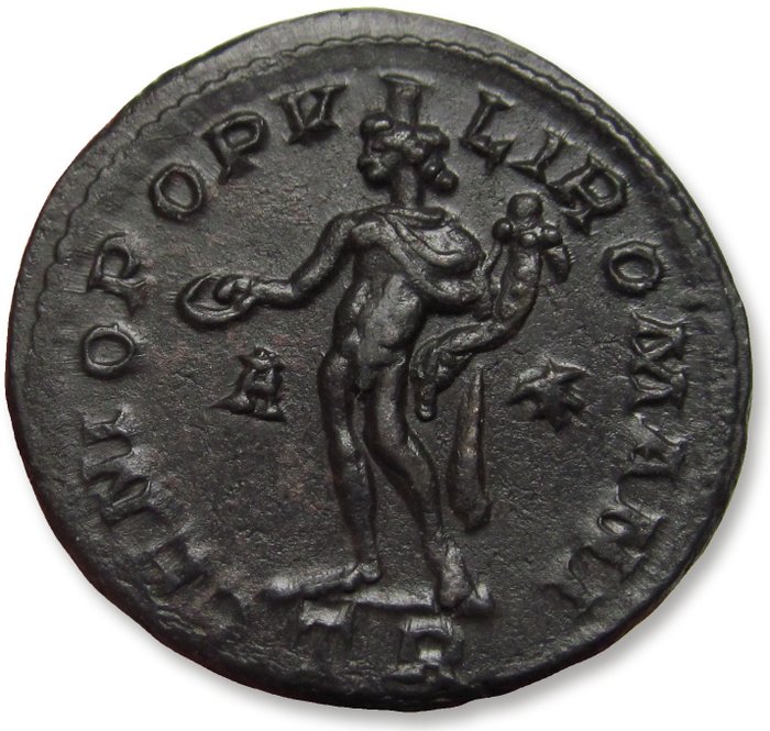 Romarriket Diocletian (AD 284-305) Follis Treveri (Trier) circa 298-299 AD - mintmark TR - large 27mm coin