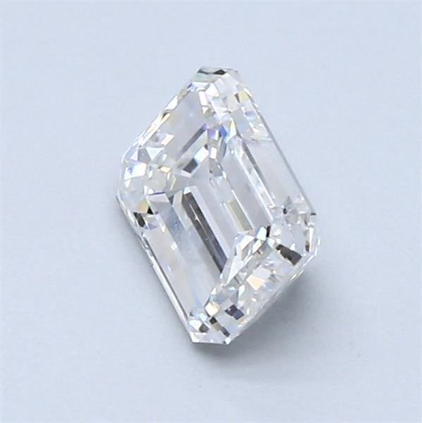 1 pcs Diamant  (Natur)  - 1.00 ct - Smaragd - E - VS1 - Gemological Institute of America (GIA)