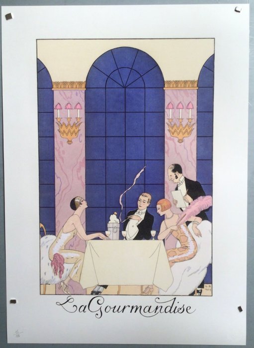 Georges Barbier - La Gourmandise Falbalas et Fanfreluches