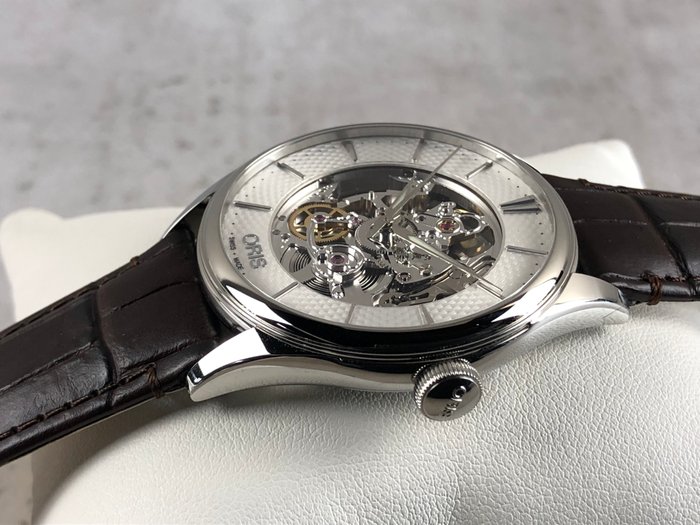 Oris - Artelier Translucent Skeleton Automatic - 01 734 7721 4051-07 5 21 65FC - Mænd - 2011-nu