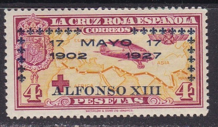 Spanien 1927 - XXV årsdagen for forfatningens ed af Alfonso XIII - Edifil 363/372