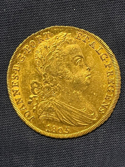 Portugal. D. Joao Principe Regente (1799-1816). Peça (6.400 Reis) 1805