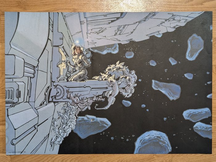 Valerian et Laureline - 1 Promotional Material - Édition aedena - 1984