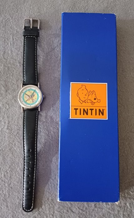 Tintin - Montre Les Aventures De Tintin . Citime / Hergé - 1 Album - Første udgave - 1994