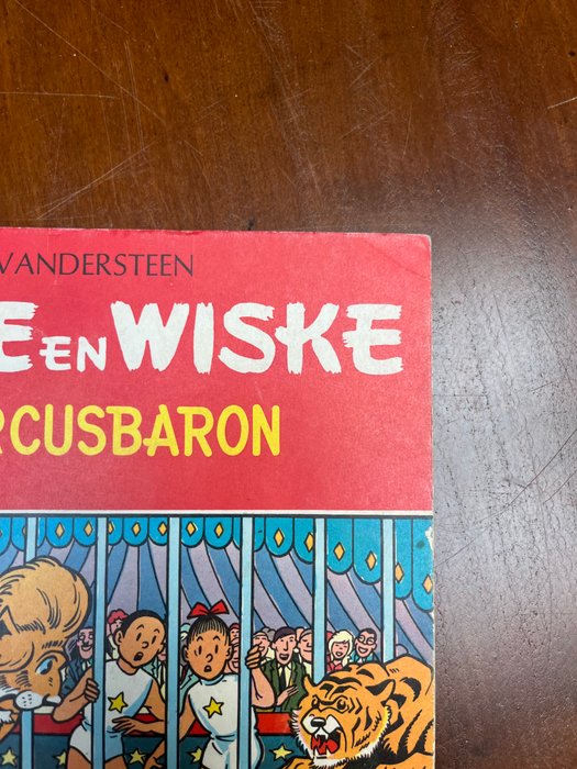 Suske en Wiske GV 56 - De circusbaron - 1 Album - Første udgave - 1965