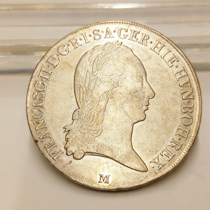 Italien Østrig Franz II 1  Kronenthaler 1796 M (Mailand)  Erhaltung