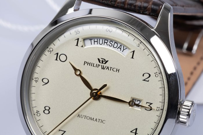 Philip Watch - Museum - Automatic - Date - Swiss Made - 40 mm - Sellita movement - Mænd - 2020+