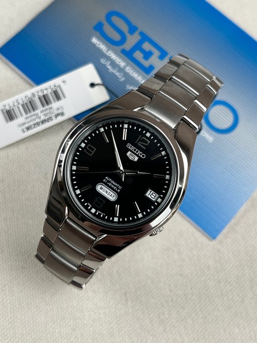 Seiko - 5 - Automatic Day Date - Ingen mindstepris - SNK623K1 - Mænd - 2011-nu