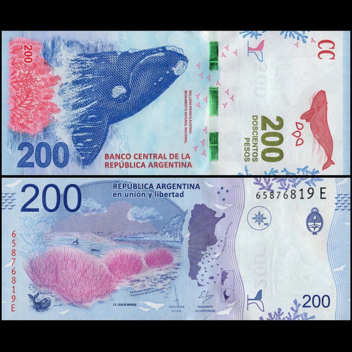 Argentina. - 100 x 200 Pesos 2016 - Pick 364a