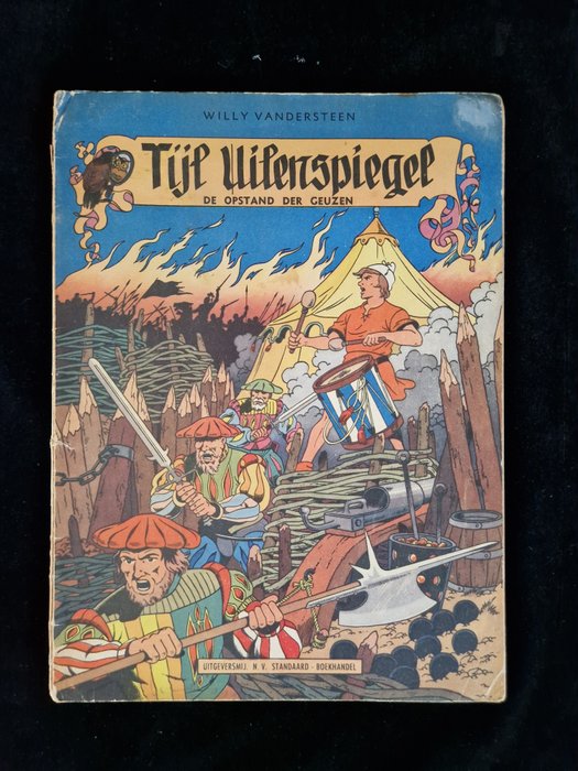 Tijl Uilenspiegel 1 - Opstand der Geuzen - 1 Album - Første udgave - 1954