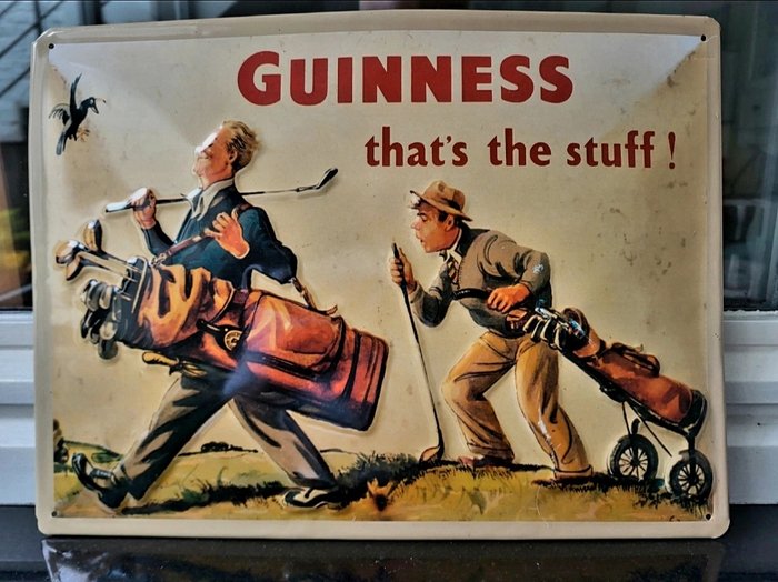 guinness bière - Reklameplakat - Stål