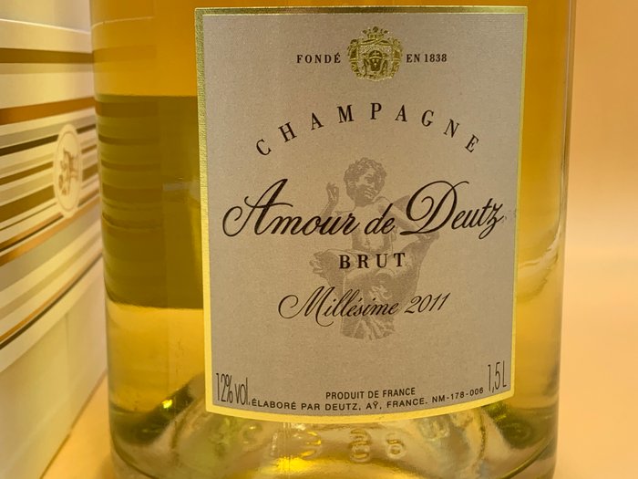 2011 Deutz, Amour de Deutz, Blanc de Blancs - Champagne Brut - 1 Magnum (1,5 L)