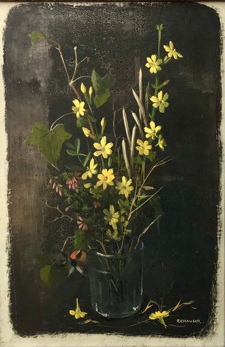 Renée Yolande Hauser (1919-2008) - Fleurs d’hiver