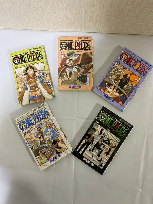 Eiichiro Oda - One Piece Manga, Volumes 2 to 6 - 1998-2012