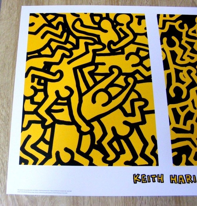 Keith Haring, after - Playboy Inverted - 1990‹erne