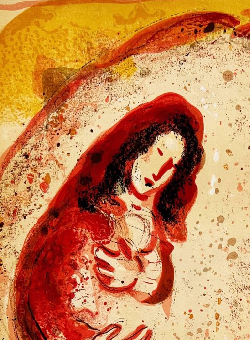 Marc Chagall (1887-1985) - Rachel Steals Her Father’s Graven Images