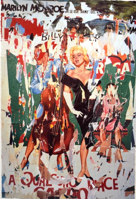 Mimmo Rotella (1918-2006) - Questi Occhi