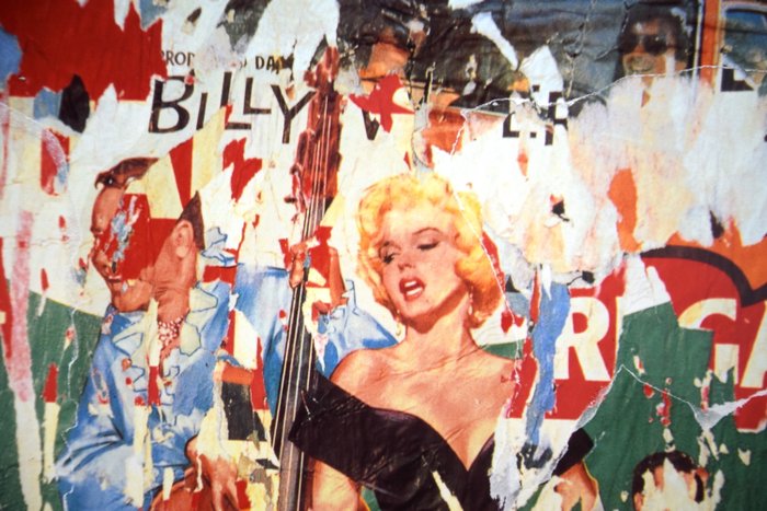 Mimmo Rotella (1918-2006) - Questi Occhi