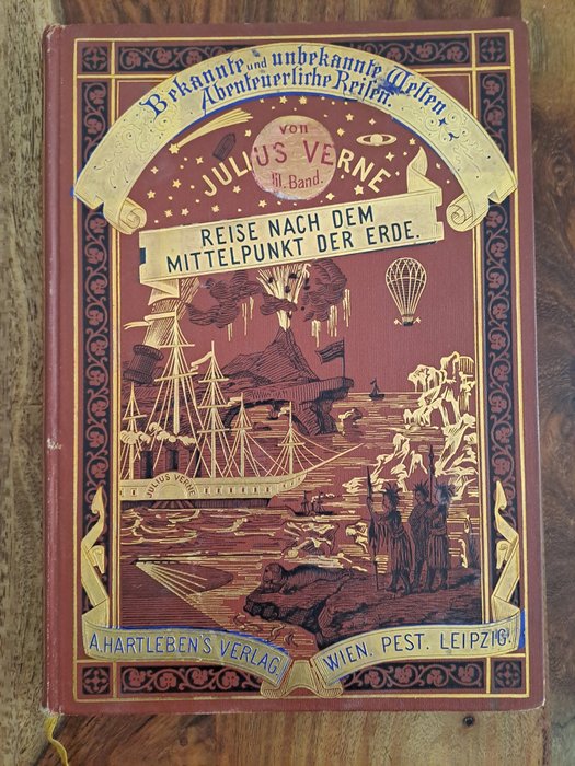 Jules Verne - Reise nach dem Mittelpunkt der Erde - 1887