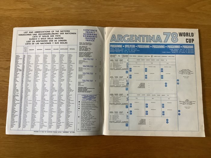 Panini - World Cup Argentina 78 - Complete Album