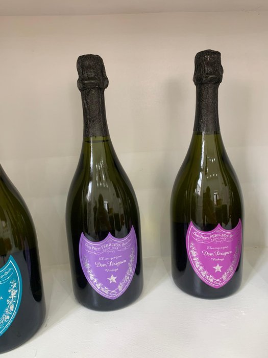 2002 Dom Pérignon, Andy Warhol Limited Edition Collection - Champagne Brut - 6 Flasker (0,75 L)