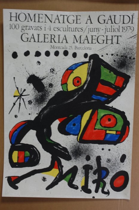 Joan Miró - Homenaje a Gaudí