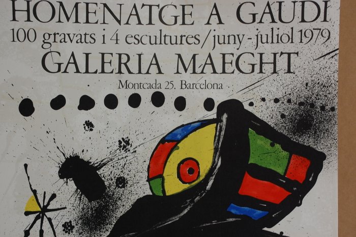 Joan Miró - Homenaje a Gaudí