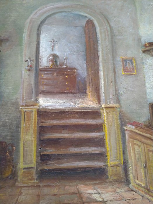 Julien Van De Veegaete(1886-1960) - in huis