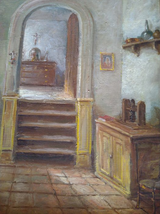 Julien Van De Veegaete(1886-1960) - in huis