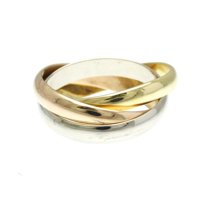 Cartier - Ring - Trinity - 18 kraat Gulguld, Hvidguld, Pink guld