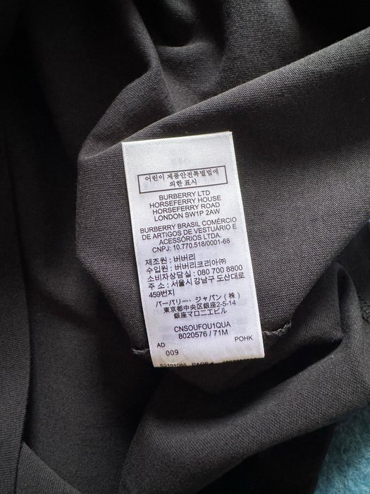 Burberry - T-shirt - Nyt med labels