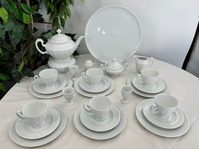 Tirschenreuth Bavaria - 27-teiliges Set in klassischem Design - Kaffe og te service (27) - Porcelæn