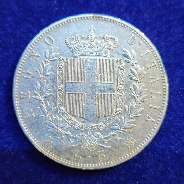 Italien, Kongeriget Italien. Lotto 11 monete (3 in argento) 1873/1900  (Ingen mindstepris)