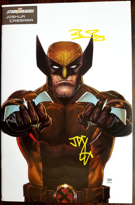 X-Lives of Wolverine #1 Joshua Cassara Cover - Signed by Ben Percy and Joshua Cassara + COA - 1 Signed comic - 2022