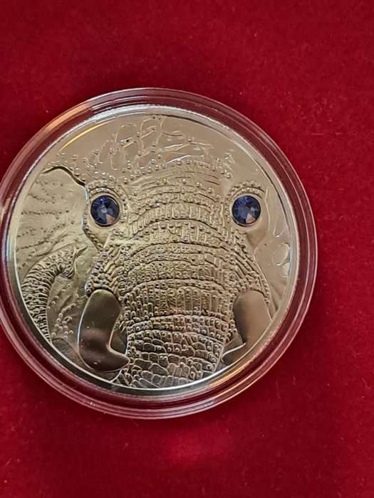 Østrig. 20 Euro 2022 "The Serenity of the Elephant" Proof  (Ingen mindstepris)