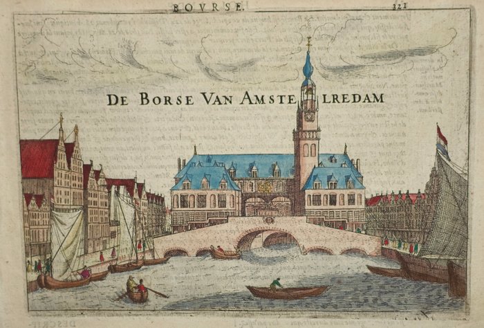 Holland - Amsterdam; J Jansz. / L Guicciardini - De Borse Van Amstelredam - 1613