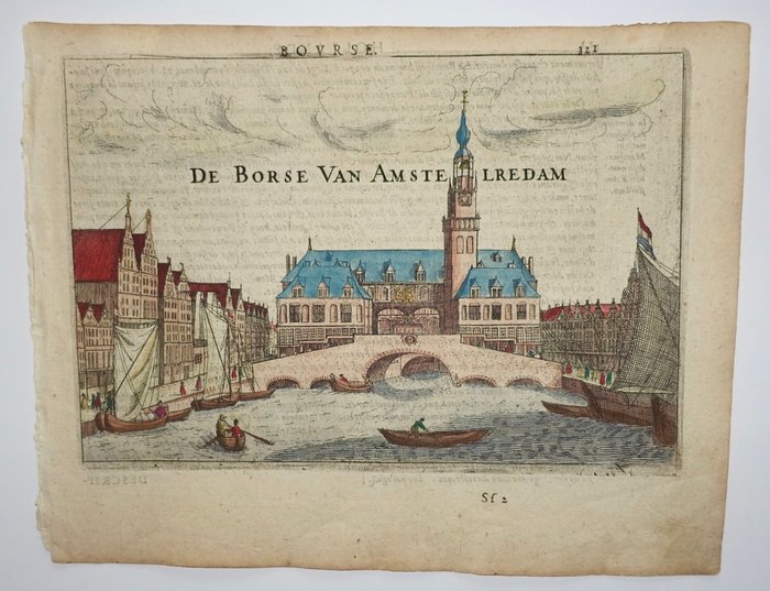 Holland - Amsterdam; J Jansz. / L Guicciardini - De Borse Van Amstelredam - 1613