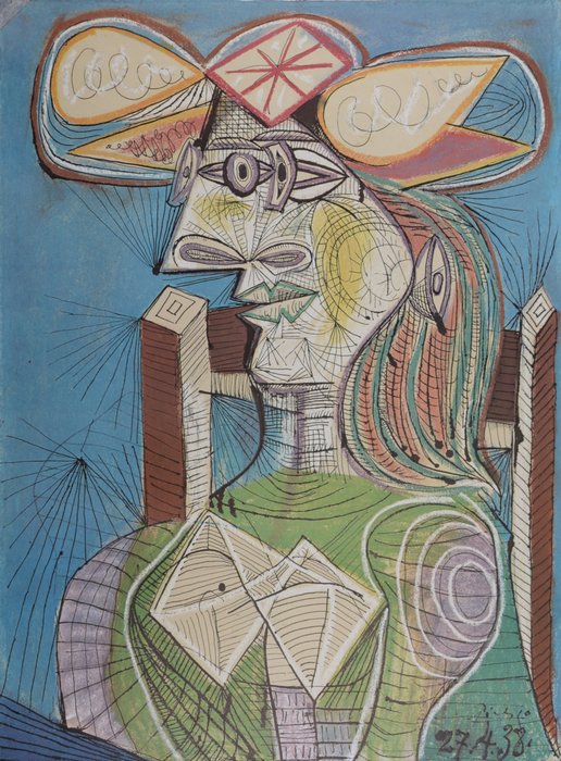 Pablo Picasso (1881-1973) - Femme assise (Dora)