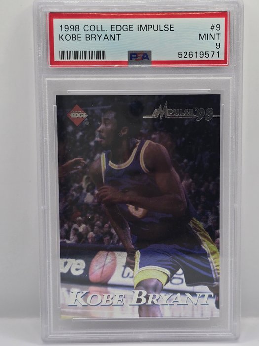 1998 Coll. Edge Impulse Kobe Bryant #9 PSA 9 - 1 Graded card