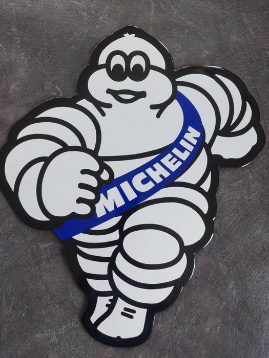 Michelin - Tyres Michelin Reifen enamel sign Emailschild Emaille Schild