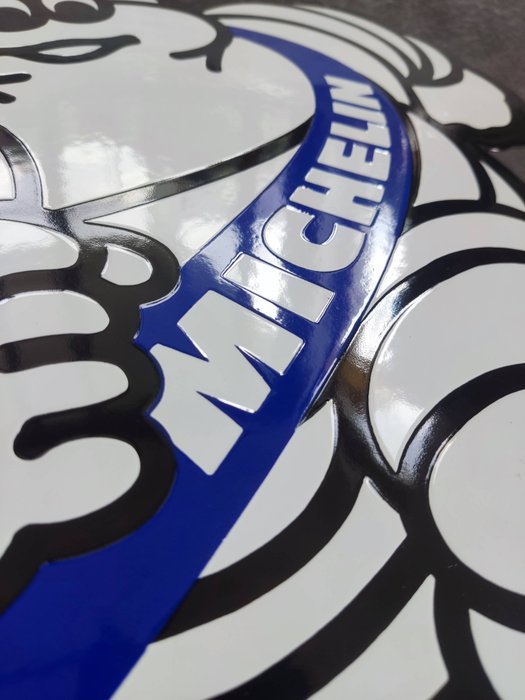 Michelin - Tyres Michelin Reifen enamel sign Emailschild Emaille Schild