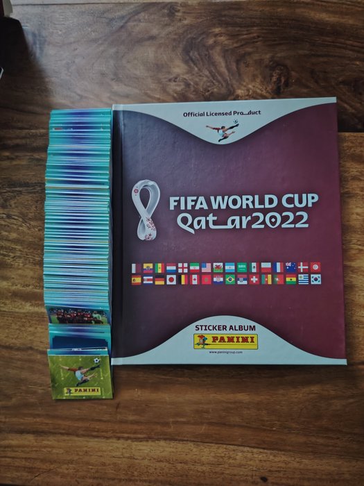 Panini - World Cup Qatar 2022 - Empty HC album + Complete loose Sticker Set