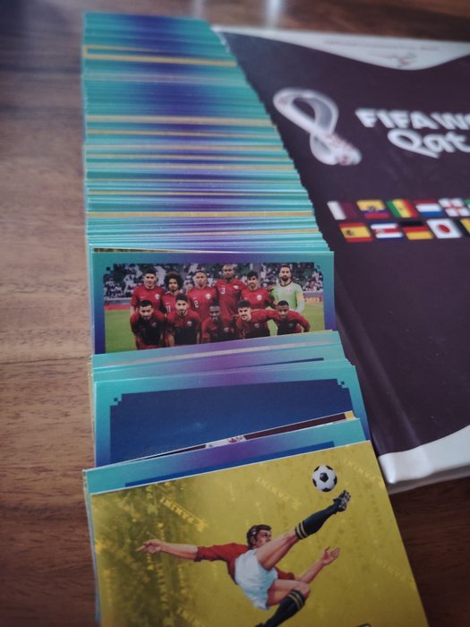 Panini - World Cup Qatar 2022 - Empty HC album + Complete loose Sticker Set