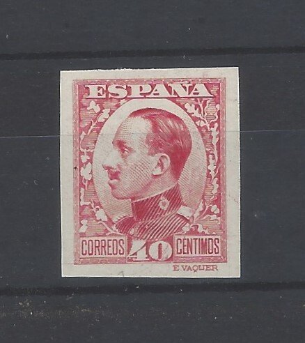 Spanien 1930/1931 - Meget sjælden Vaquer-farvefejl - mening - Edifil 497scc