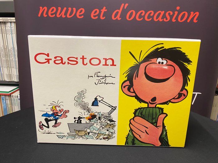 Gaston T1 à T5 + supplément - 5x C + coffret - 7 Albums - Begrænset og nummereret udgave - 2021